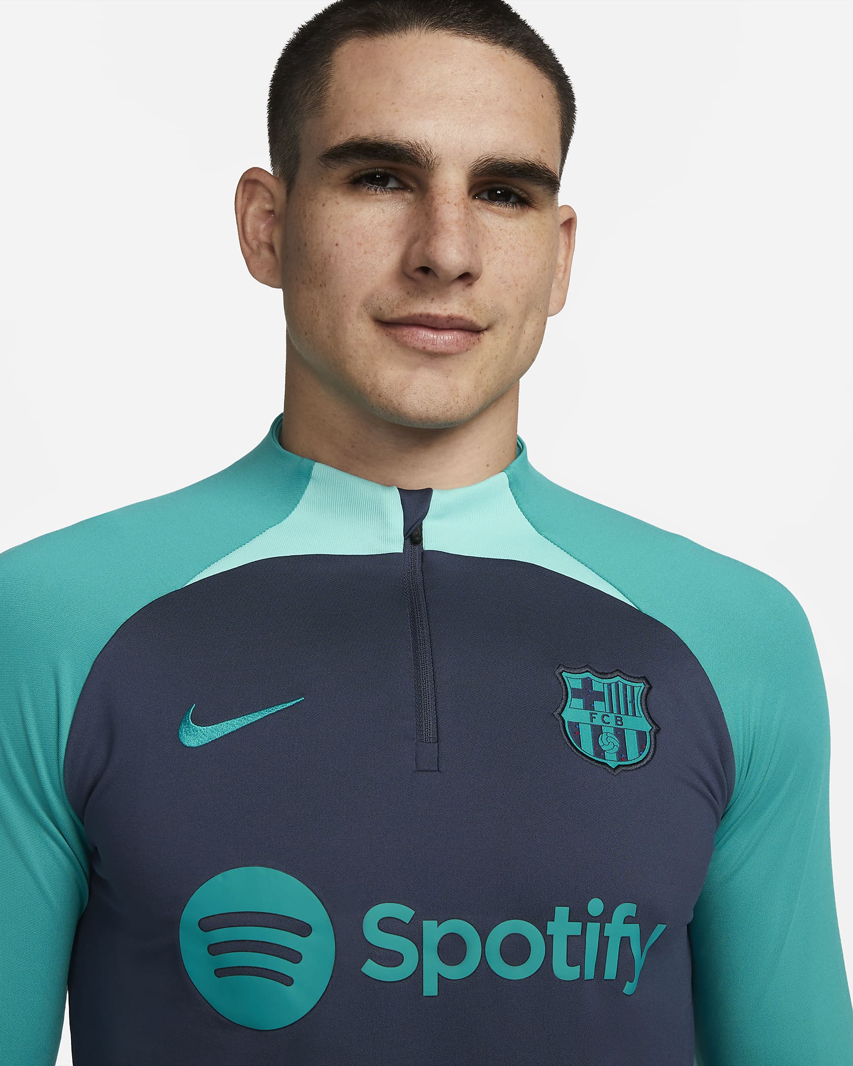 FootkornerFC Barcelona training top 2023/2024 - Blue