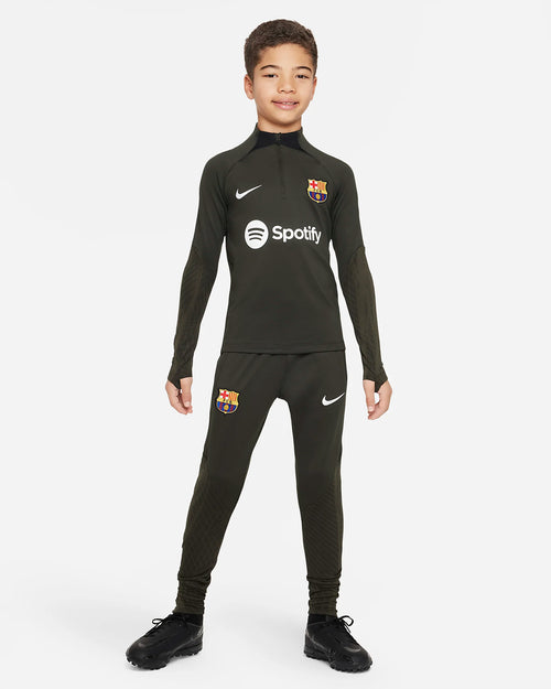 FC Barcelona Junior 2023/2024 Trainingsoberteil – Khaki - Footkorner