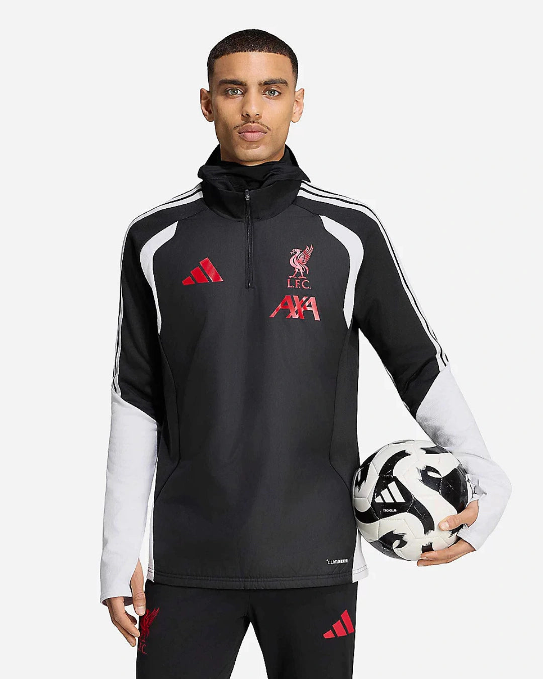 FootkornerHaut d'entraînement Liverpool FC 2026/2027 - Noir/Blanc/Rouge