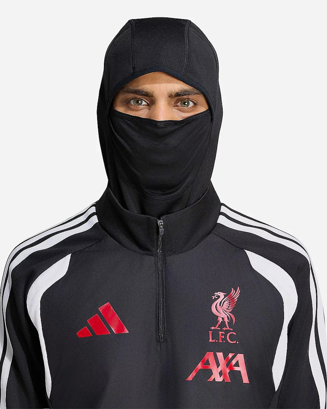 FootkornerHaut d'entraînement Liverpool FC 2026/2027 - Noir/Blanc/Rouge