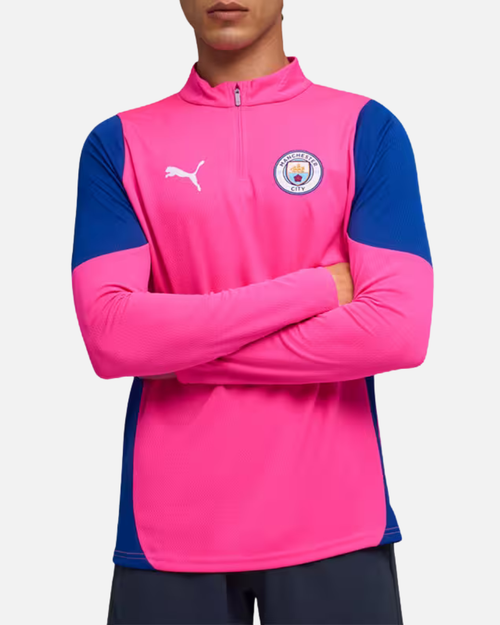 Maglia da allenamento Manchester City 2026 - Rosa/Blu - Footkorner