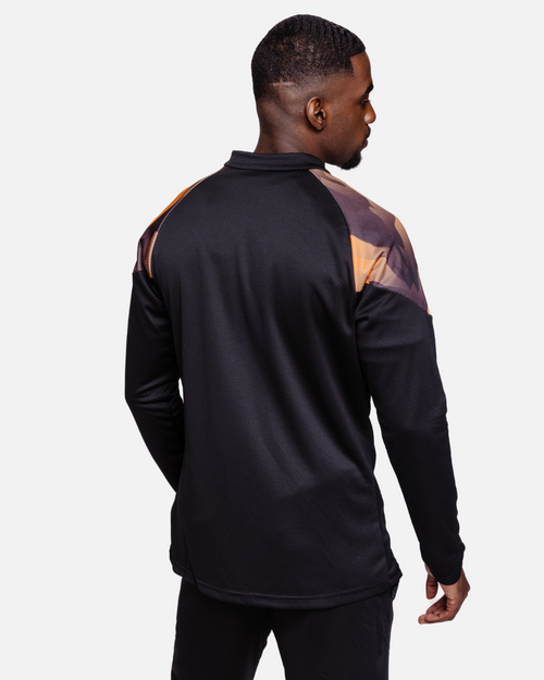 Haut d'entrainement OM - Noir/Orange - Footkorner