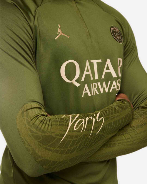 Haut d'entrainement PSG x Jordan Strike Fourth - Kaki - Footkorner