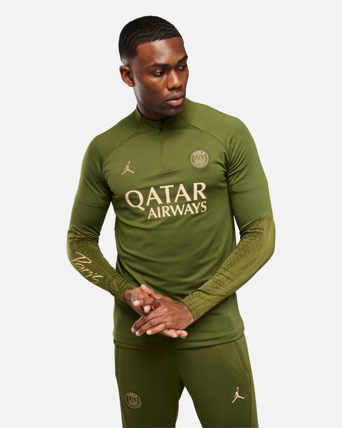 Haut d'entrainement PSG x Jordan Strike Fourth - Kaki - Footkorner
