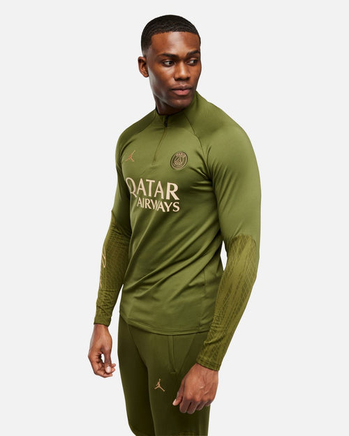Haut d'entrainement PSG x Jordan Strike Fourth - Kaki - Footkorner