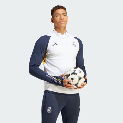 Maglia da allenamento Real Madrid 2023/2024 - Bianco/Blu - Footkorner