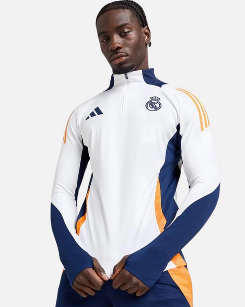 Real Madrid 2024/2025 training top - White/Blue/Orange - Footkorner