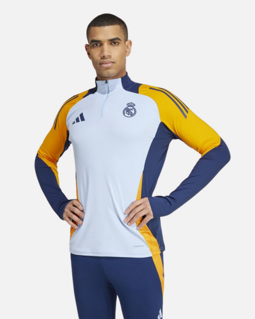 Real Madrid 2024/2025 training top - Blue/Orange - Footkorner
