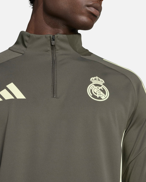 Haut d'entrainement Real Madrid 2025/2026 - Kaki - Footkorner