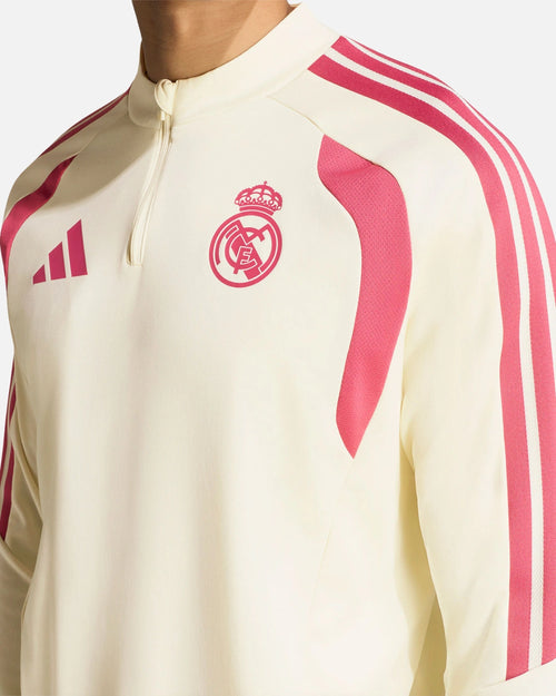 Trainingsoberteil Real Madrid 2026/2027 - Beige/Rosa - Footkorner