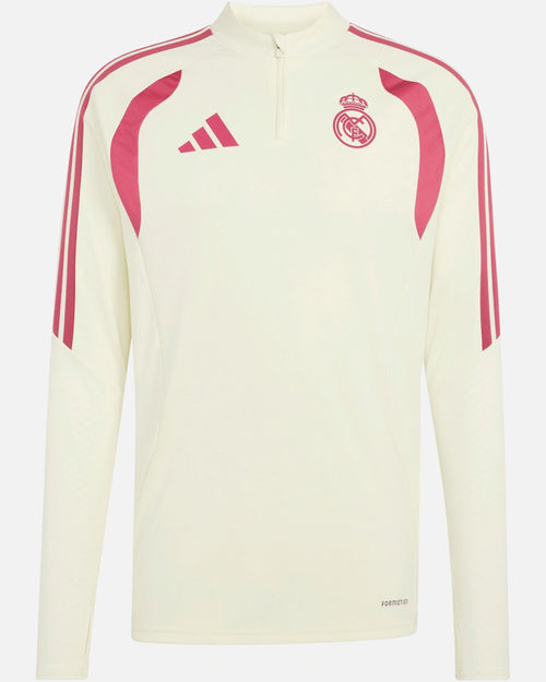 Trainingsoberteil Real Madrid 2026/2027 - Beige/Rosa - Footkorner