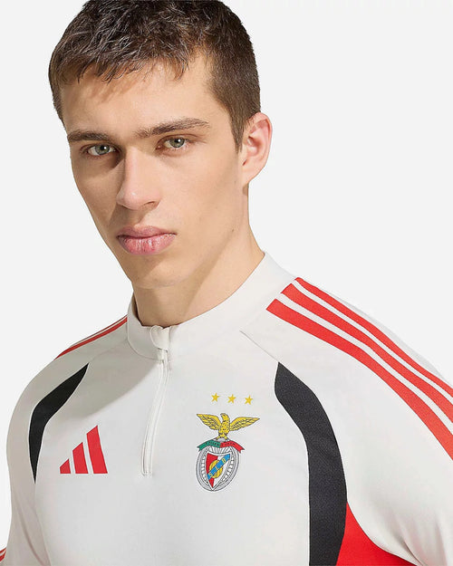 Haut d'entraînement SL Benfica 2026/2027 - Beige/Noir/Rouge - Footkorner