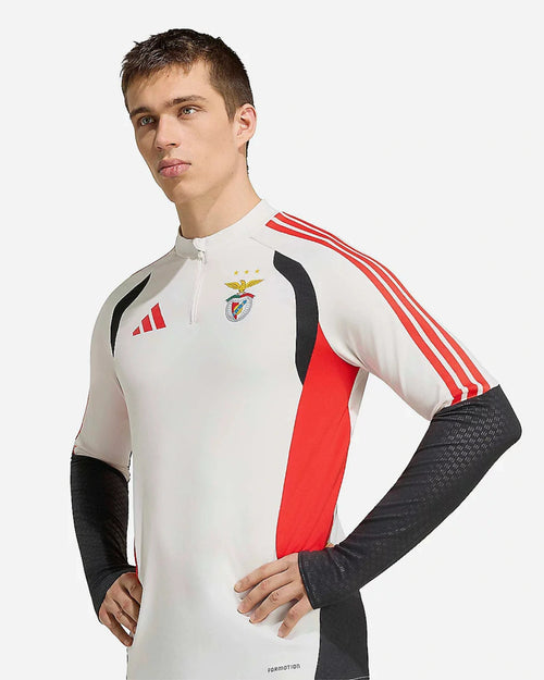 Haut d'entraînement SL Benfica 2026/2027 - Beige/Noir/Rouge - Footkorner