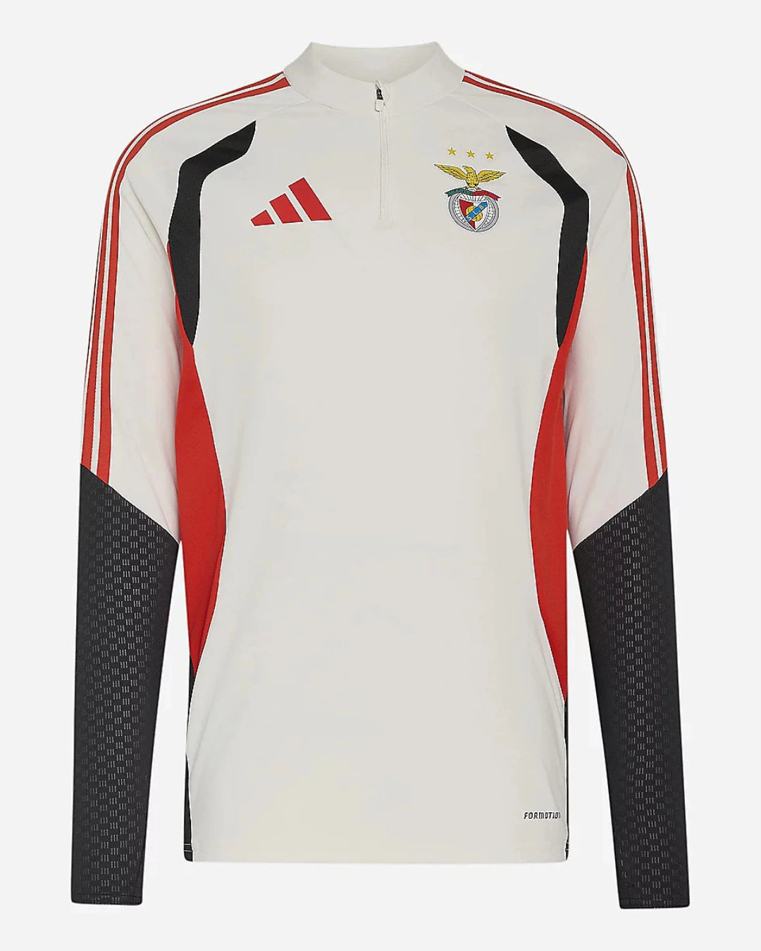 FootkornerHaut d'entraînement SL Benfica 2026/2027 - Beige/Noir/Rouge
