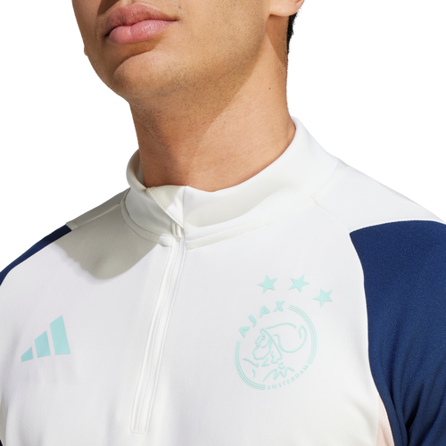 Ajax Amsterdam Training Top - White/Blue - Footkorner