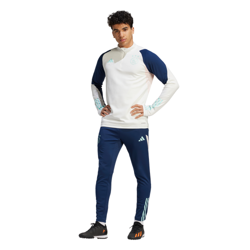 Ajax Amsterdam Training Top - White/Blue - Footkorner