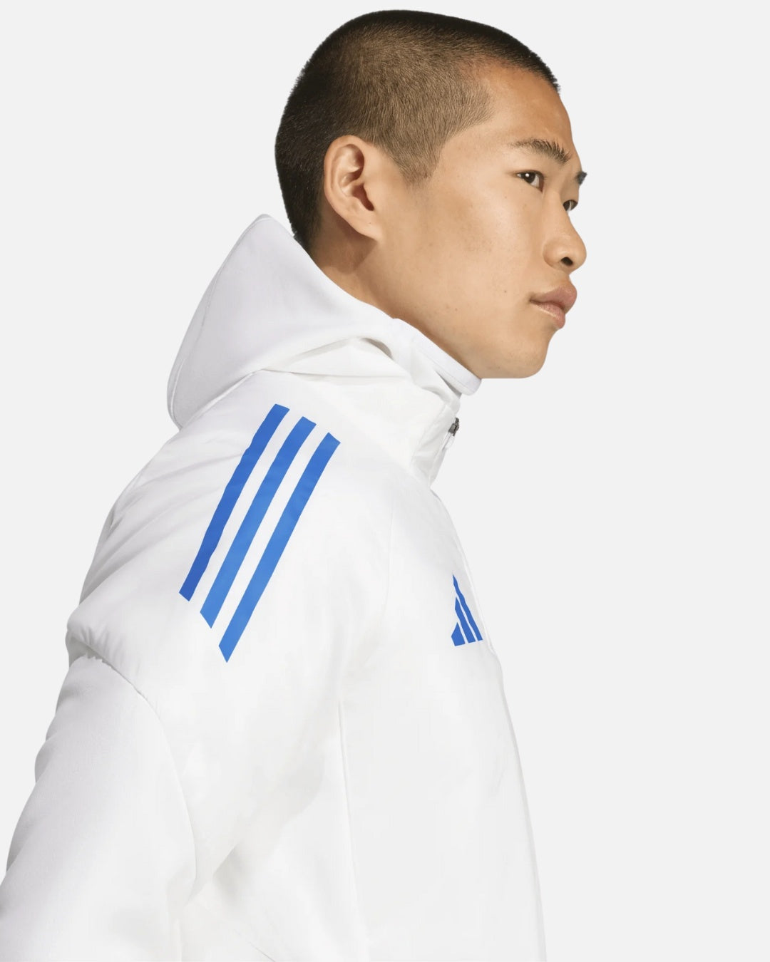 FootkornerHaut d'entraînement Cagoule Intégrée Real Madrid 2025/2026 - Blanc