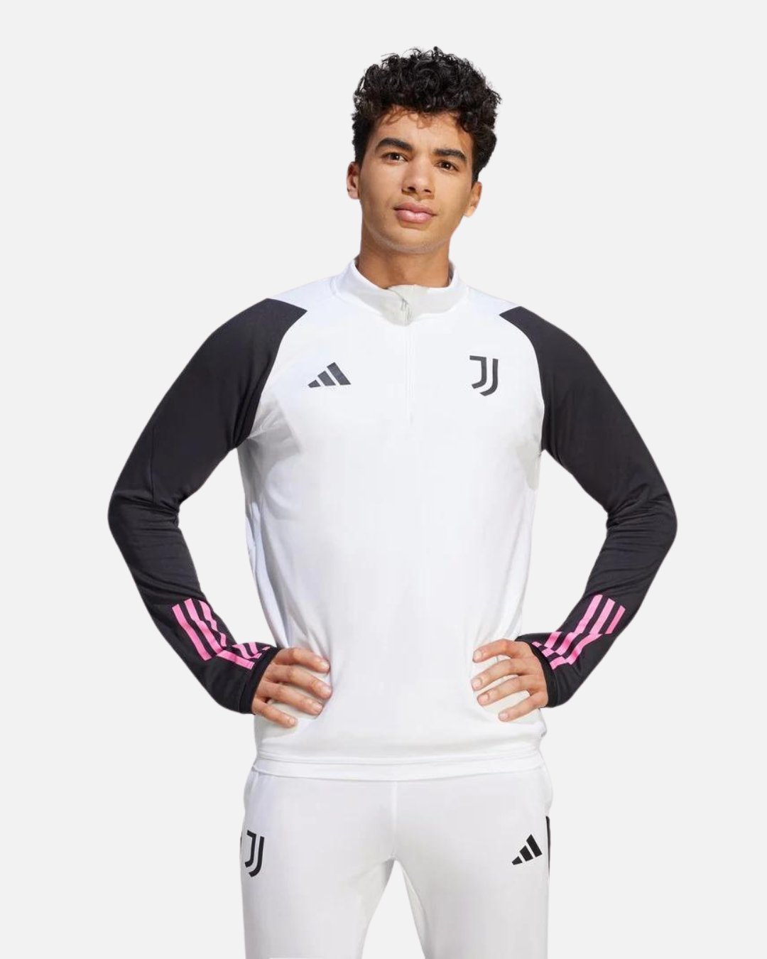 Juventus 2023/2024 training top - White/Black/Pink