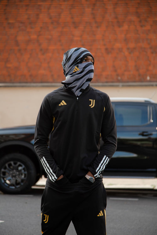 Camiseta de entrenamiento Juventus - Negro/Amarillo/Blanco - Footkorner