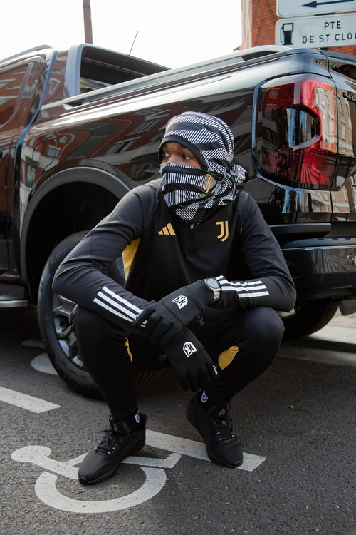 Camiseta de entrenamiento Juventus - Negro/Amarillo/Blanco - Footkorner
