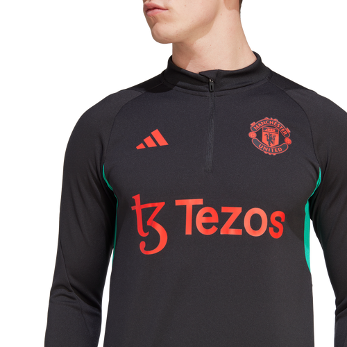 Haut d'entrainement Manchester United - Noir/Rouge/Vert - Footkorner