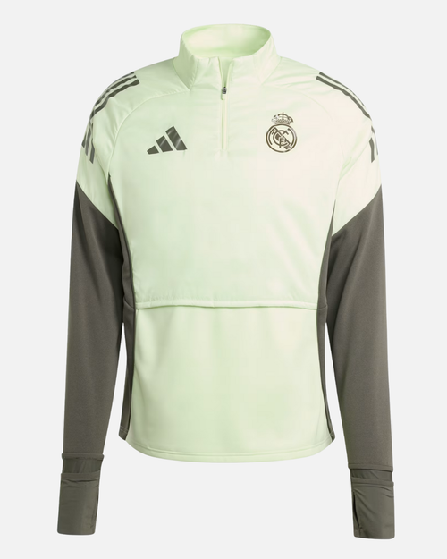 Real Madrid Tiro 25 Competition Winter Top - Yellow/Green - Footkorner