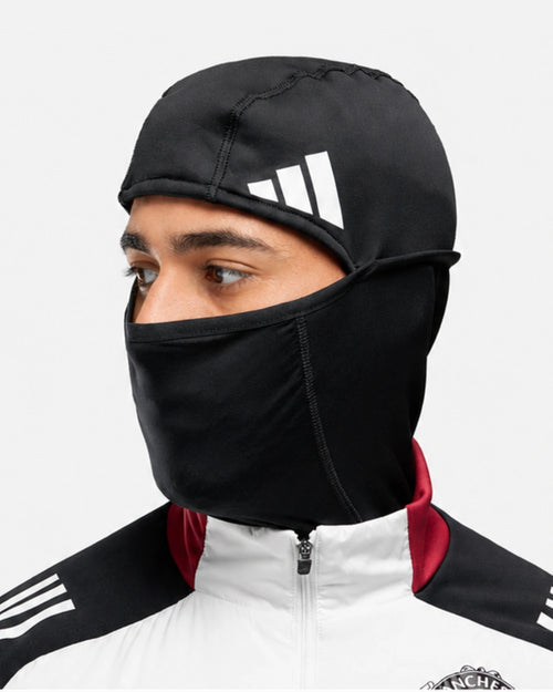 Haut Manchester United 2024/2025 cagoule intégrée - Blanc/Noir/Rouge - Footkorner