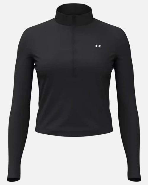 Haut Under Armour Motion demi-zippé - Noir - Footkorner