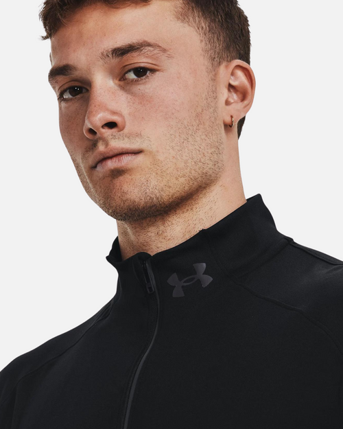 Haut Under Armour Qualifier Run - Noir - Footkorner