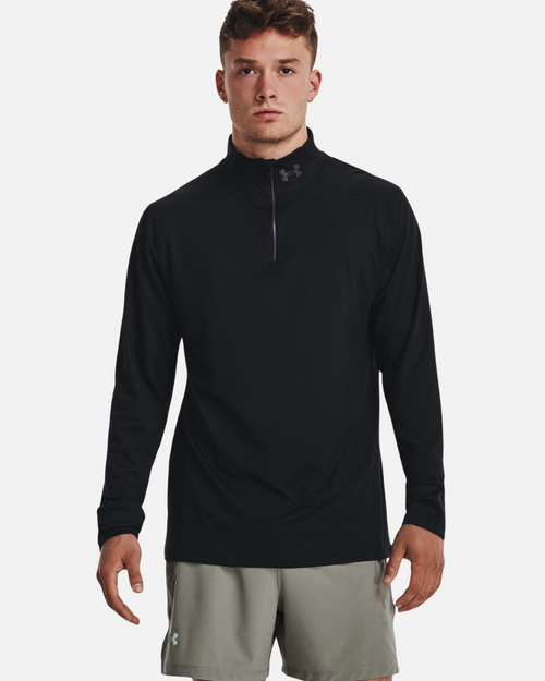 Haut Under Armour Qualifier Run - Noir - Footkorner