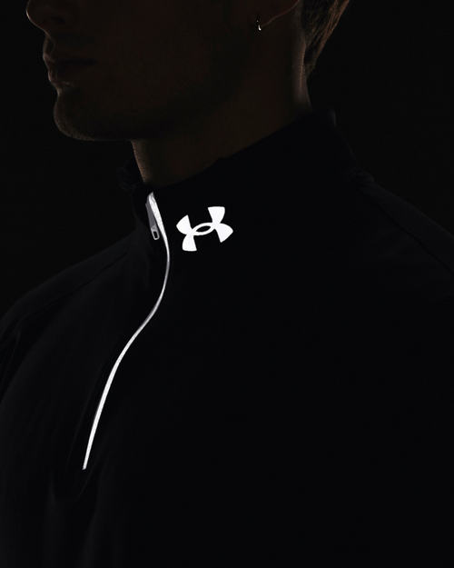 Haut Under Armour Qualifier Run - Noir - Footkorner