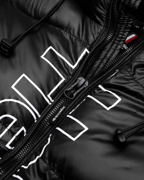 Helvetica Silver 2 Down Jacket - Black - Footkorner
