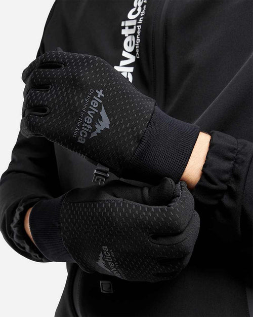 Lasko Helvetica Gloves - Black - Footkorner