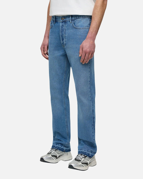 Jean ADJ Gusset Panel Straight Fit - Bleu - Footkorner