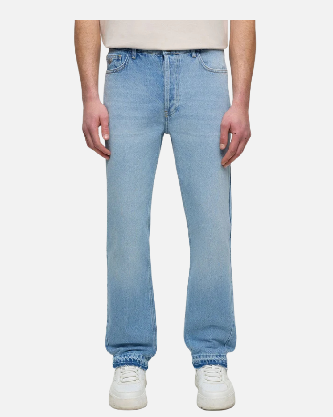 FootkornerVaquero ADJ con panel de fuelle y corte recto - Azul Claro
