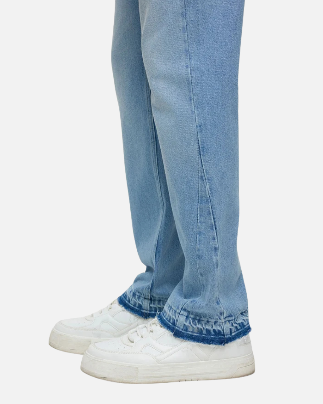 FootkornerVaquero ADJ con panel de fuelle y corte recto - Azul Claro