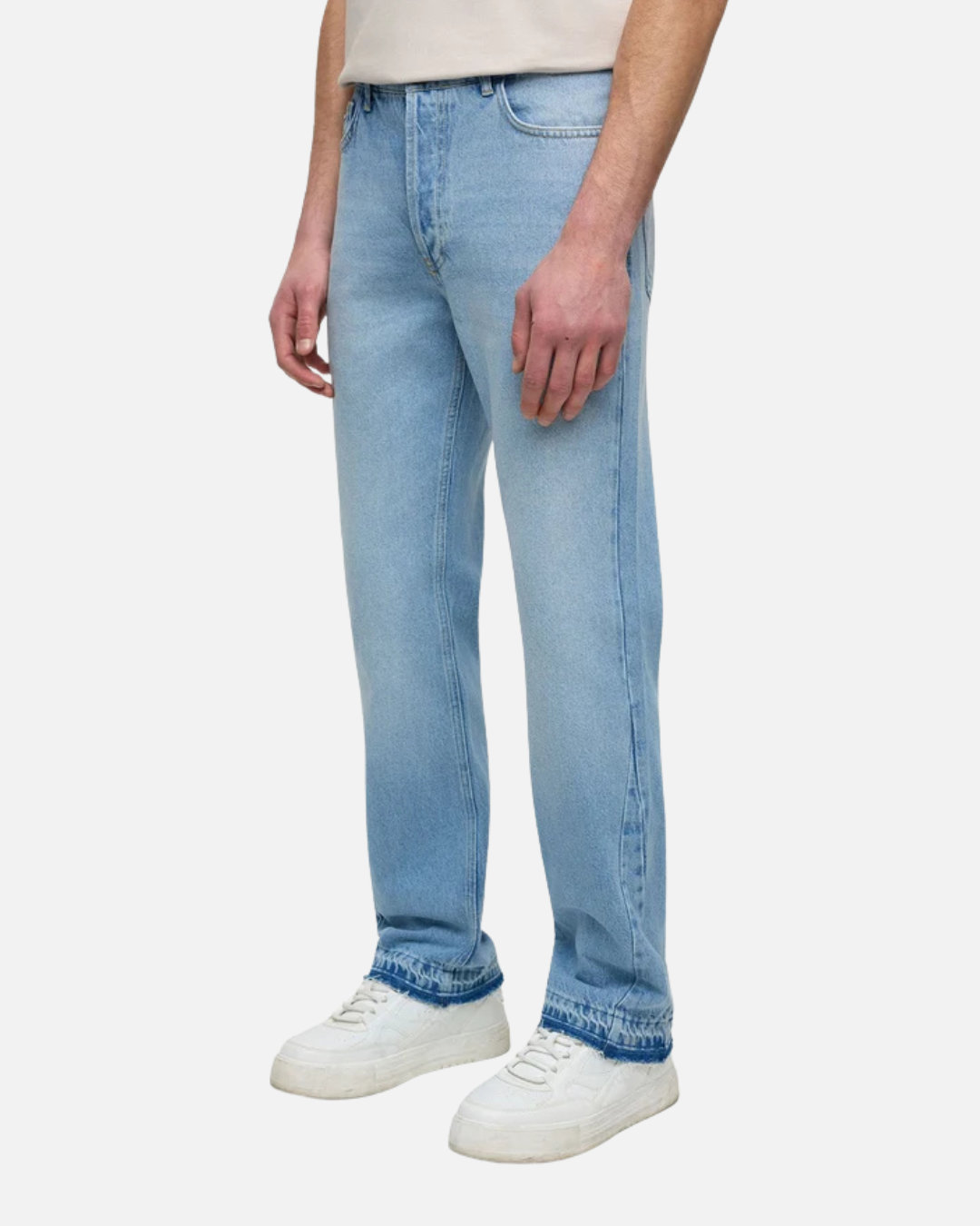 FootkornerVaquero ADJ con panel de fuelle y corte recto - Azul Claro