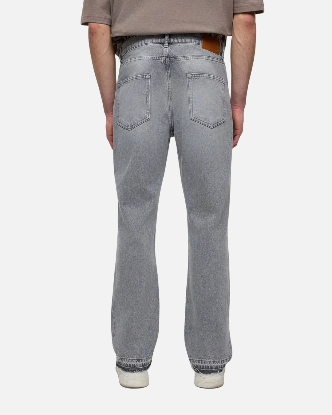 FootkornerJean ADJ Gusset Panel Straight Fit - Gris