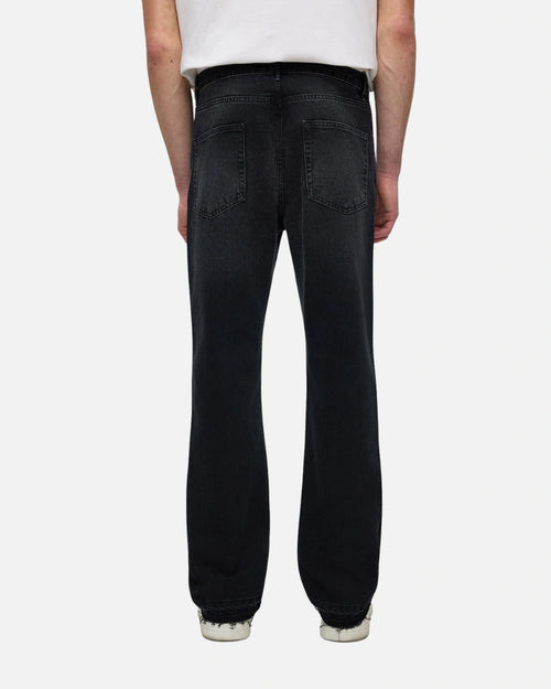 Jean ADJ Gusset Panel Straight Fit - Noir - Footkorner