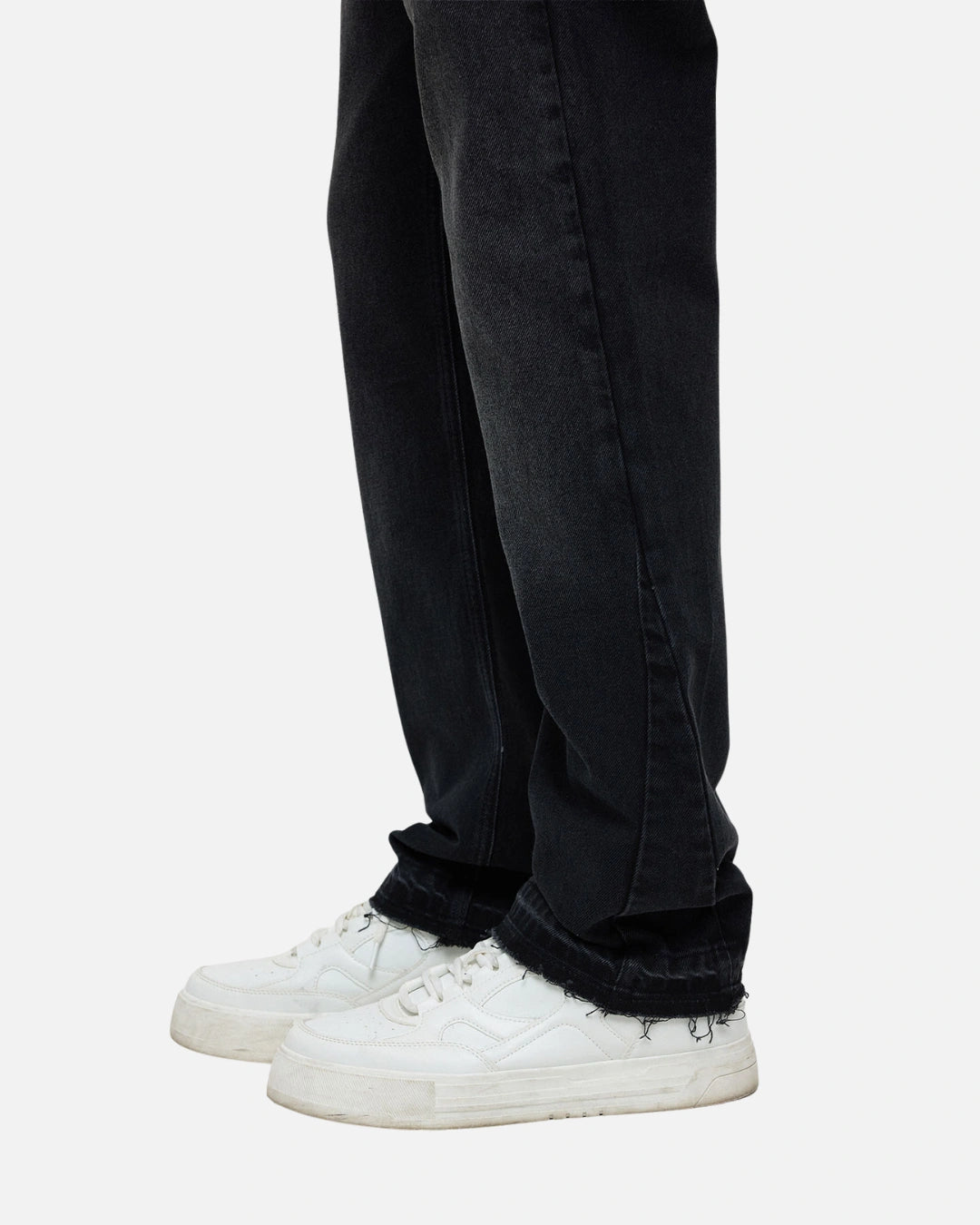 FootkornerJean ADJ Gusset Panel Straight Fit - Noir