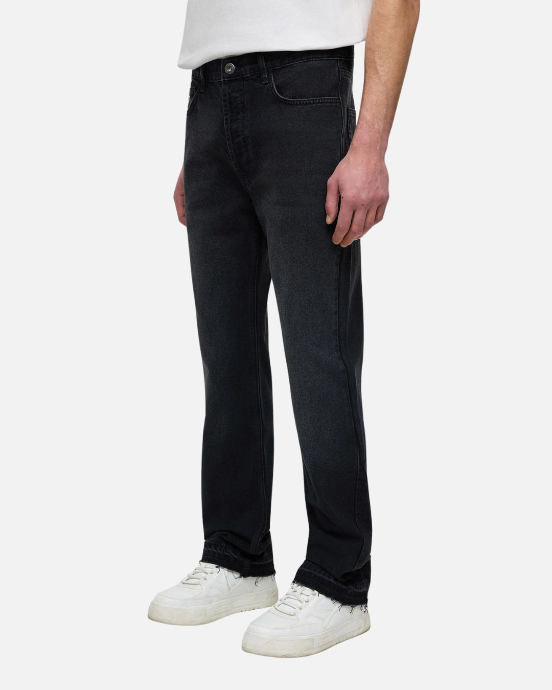 FootkornerJean ADJ Gusset Panel Straight Fit - Noir
