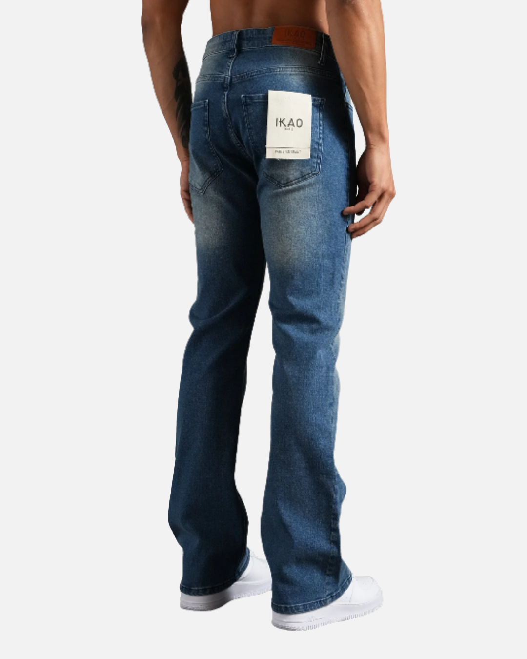 FootkornerJeans Flare Fit Ikao - Beu