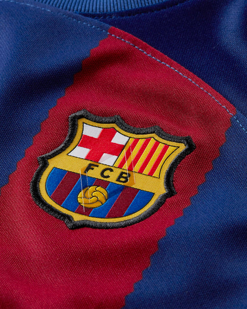 Kit FC Barcelone Bébé 2023/2024 - Bleu/Rouge - Footkorner