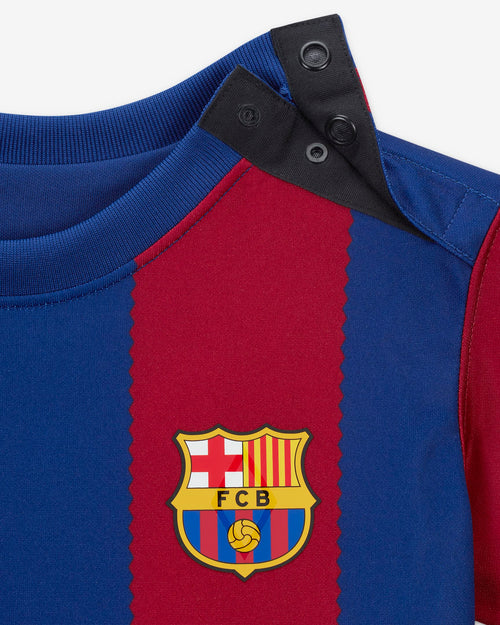 Kit FC Barcelone Bébé 2023/2024 - Bleu/Rouge - Footkorner