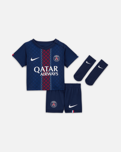 Kit PSG Domicile Bébé 2025/206 - Bleu - Footkorner