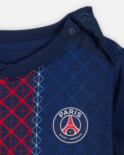Kit PSG Domicile Bébé 2025/206 - Bleu - Footkorner
