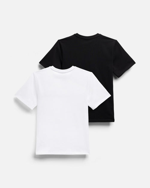 Lot de deux t-shirts Hugo Boss Junior - Blanc/Noir - Footkorner