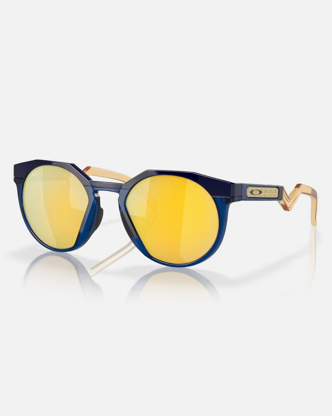 Oakley HSTN Sonnenbrille – Blau/Gelb/Gold
