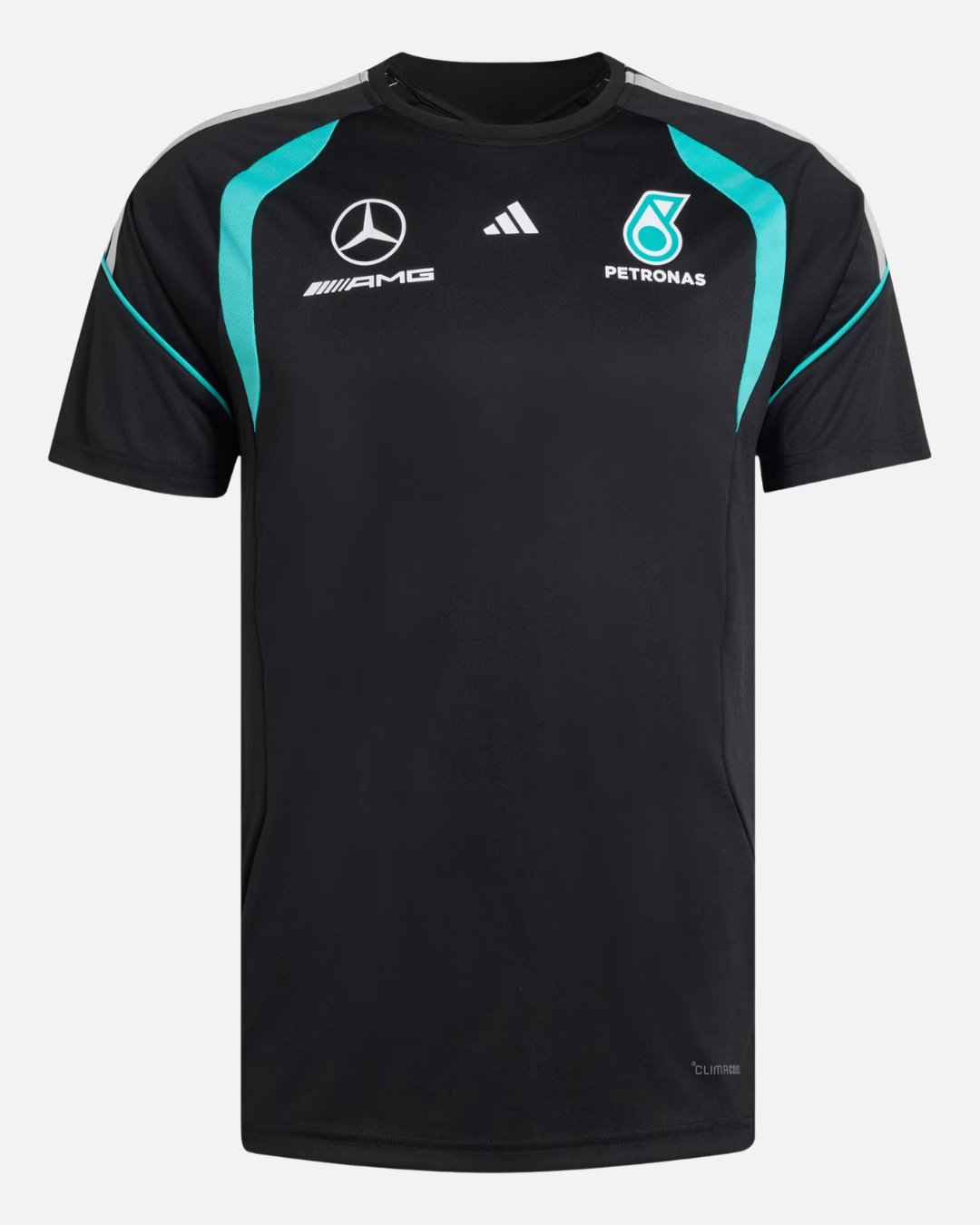 FootkornerAdidas Mercedes AMG Petronas Formel-1-Team-Mechanikertrikot - Schwarz/Blau