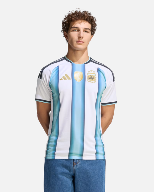 Argentinien Heimtrikot Weltmeisterschaft 2026 - Weiß/Blau - Footkorner